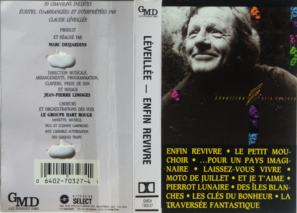 Léveillée - Enfin Revivre | Les Disques GMD (GMD4-1303-27) - 2 Léveillée - Enfin Revivre | Les Disques GMD (GMD4-1303-27) - 2