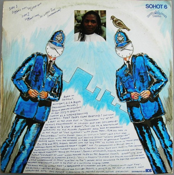 Miquel Brown - So Many Men, So Little Time | Record Shack Records (SOHOT 6) - 2