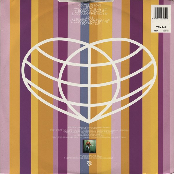 Amber - Colour Of Love | Tommy Boy (TBV 748) - 2
