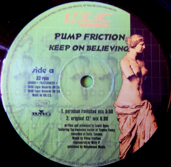 Pump Friction - Keep On Believing | Logic Records (LUK081) - 3 Pump Friction - Keep On Believing | Logic Records (LUK081) - 3