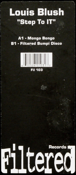 Louis Blush - Step To It | Filtered Records (FIL-103) - 4
