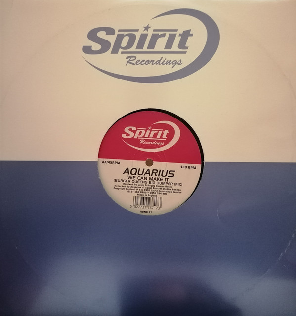 Aquarius - We Can Make It | Spirit Recordings (VOND 17) - 3 Aquarius - We Can Make It | Spirit Recordings (VOND 17) - 3