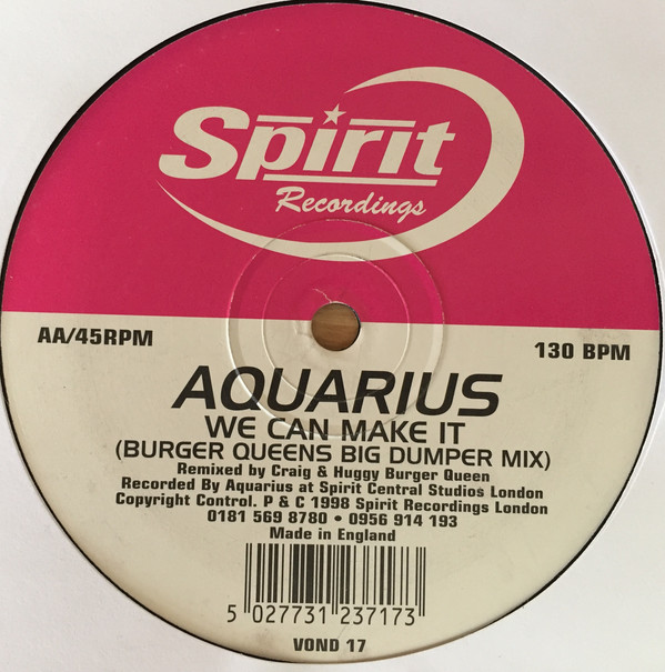 Aquarius - We Can Make It | Spirit Recordings (VOND 17) - 2 Aquarius - We Can Make It | Spirit Recordings (VOND 17) - 2