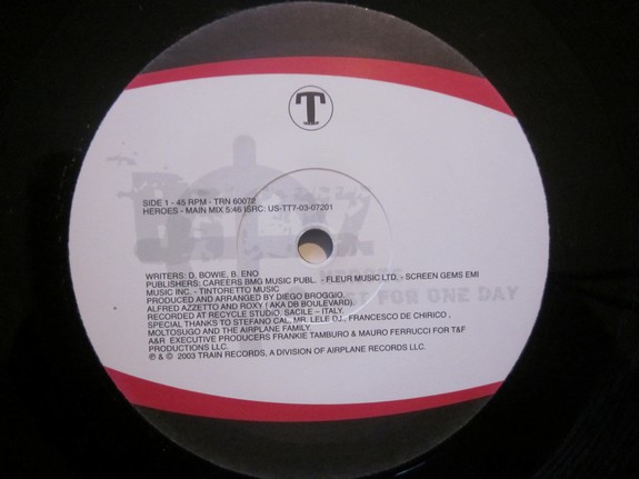 Brazz - Heroes / Just For One Day | Train! Records (TRN 60072) - 2 Brazz - Heroes / Just For One Day | Train! Records (TRN 60072) - 2