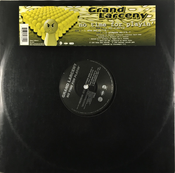 Grand Larceny - No Time For Playin' | EastWest (CA 231)