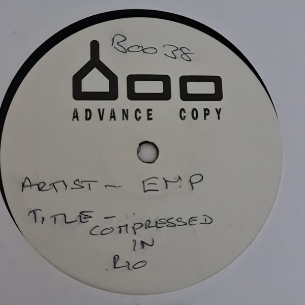 E.M.P - Compressed In Rio / Rio Minor | Boo Records Inc. (12 BOO 38) - main