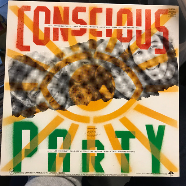 Ziggy Marley And The Melody Makers - Conscious Party [Vinyl] | Virgin (VL 2506) - 2