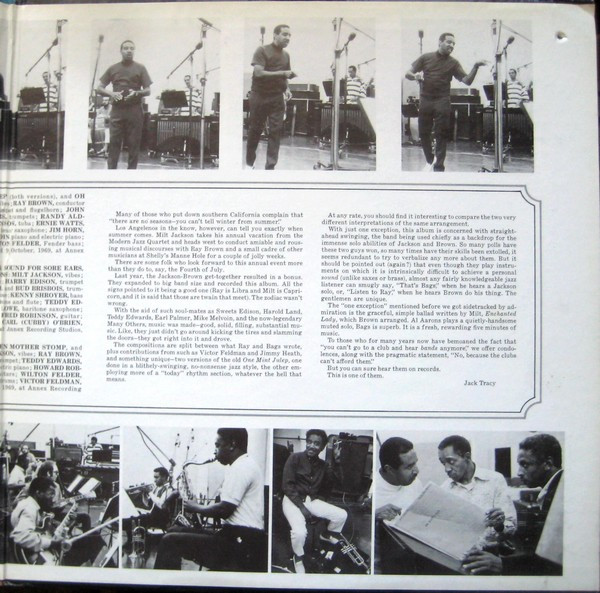 Milt Jackson With The Ray Brown Big Band - Memphis Jackson | Impulse! (AS-9193) - 3