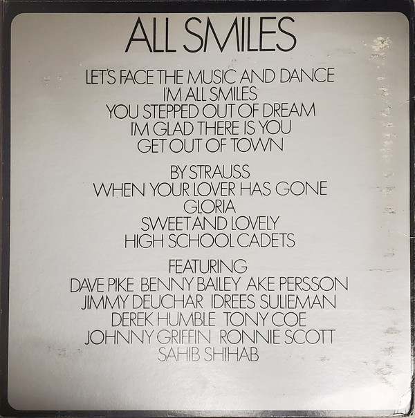 The Kenny Clarke Francy Boland Big Band - All Smiles | BASF (BASF 29686) - 3 The Kenny Clarke Francy Boland Big Band - All Smiles | BASF (BASF 29686) - 3