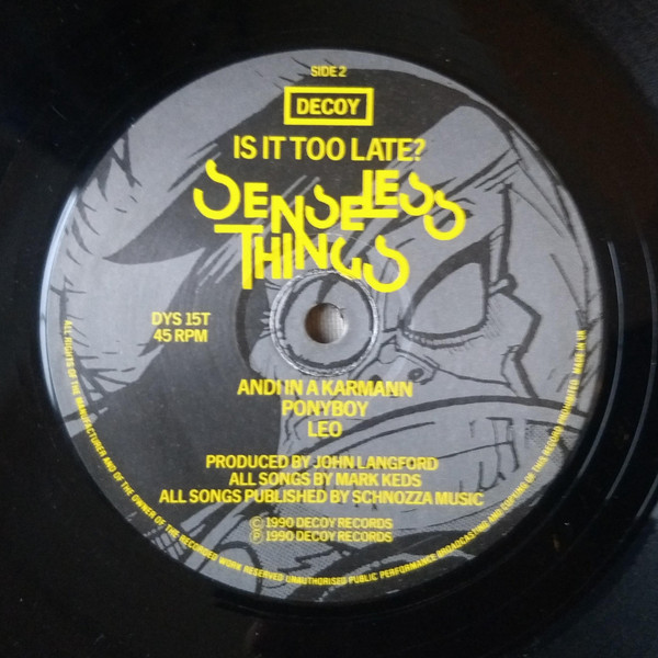 Senseless Things - Is It Too Late? | Decoy (DYS 15T) - 4 Senseless Things - Is It Too Late? | Decoy (DYS 15T) - 4