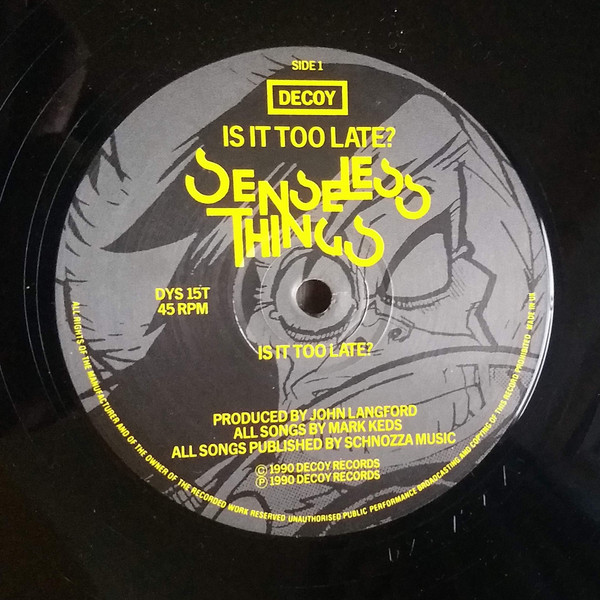 Senseless Things - Is It Too Late? | Decoy (DYS 15T) - 3 Senseless Things - Is It Too Late? | Decoy (DYS 15T) - 3