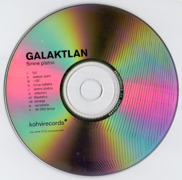 Galaktlan - Sinine Platoo | Kohvirecords (krec cdr006) - 3