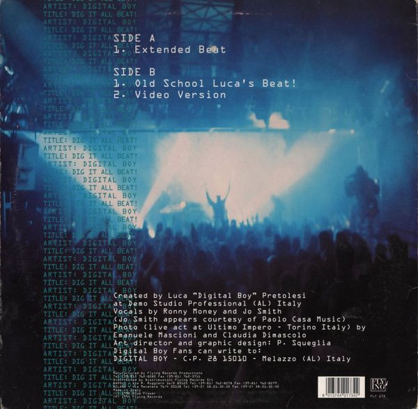 Digital Boy - Dig It All Beat | Flying Records (FLY 173) - 2 Digital Boy - Dig It All Beat | Flying Records (FLY 173) - 2