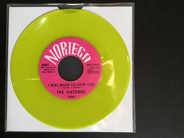 Noriega / The Vatones - I Wonder / I Was Made To Love You | Noriega (45-1004) - 2