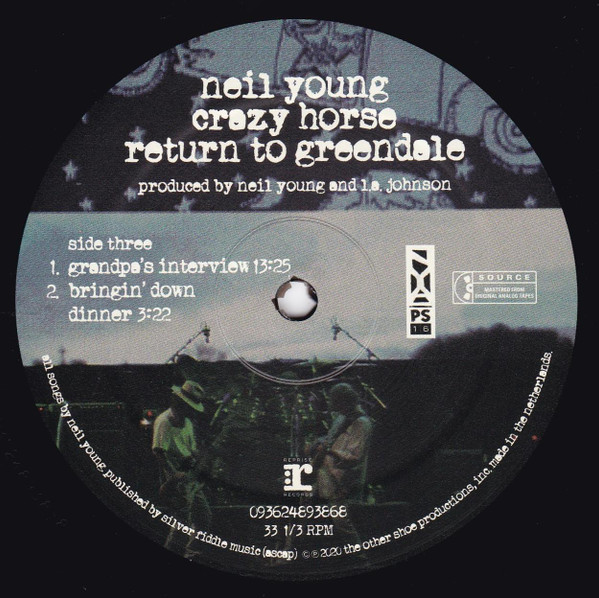 Neil Young  &  Crazy Horse - Return To Greendale LP | Reprise Records (093624893868) - 8