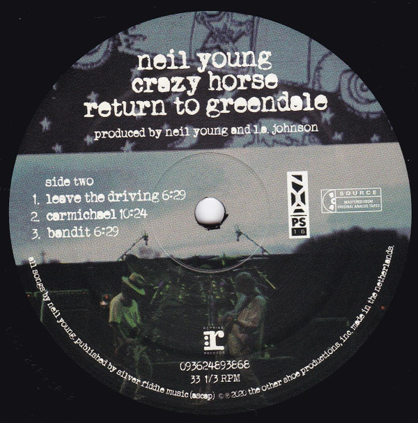 Neil Young  &  Crazy Horse - Return To Greendale LP | Reprise Records (093624893868) - 7
