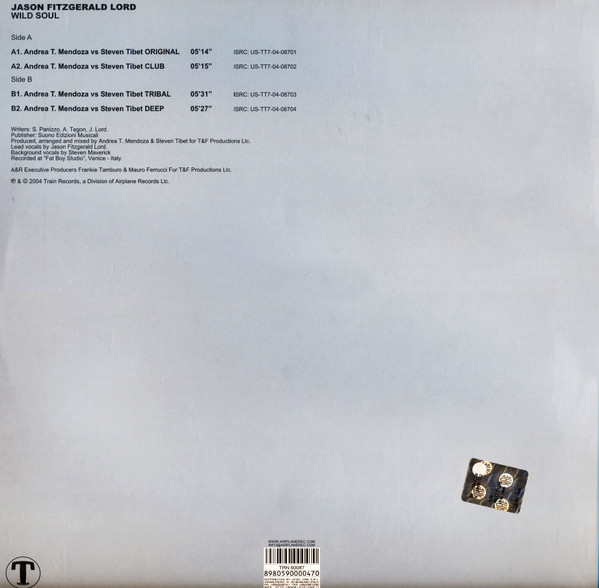 Jason Fitzgerald Lord - Wild Soul | Train! Records (TRN 60087) - 2