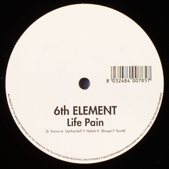 6th Element - Life Pain | Stop And Go (GO 103103) - main