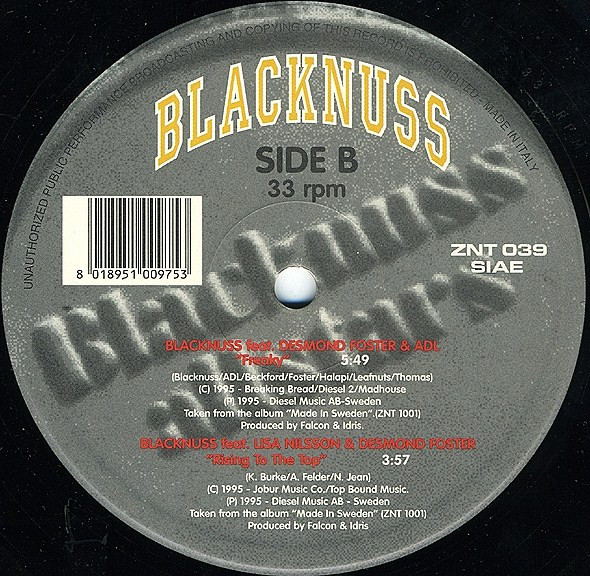 Blacknuss Allstars - Blacknuss | Zac International (ZNT 039) - 4 Blacknuss Allstars - Blacknuss | Zac International (ZNT 039) - 4