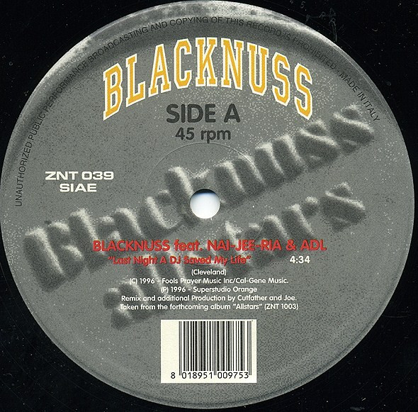 Blacknuss Allstars - Blacknuss | Zac International (ZNT 039) - 3 Blacknuss Allstars - Blacknuss | Zac International (ZNT 039) - 3