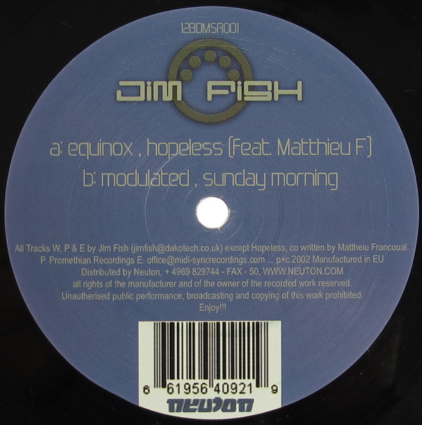 Jim Fish - Equinox | Midi-Sync Recordings (12BDMSR001) - main