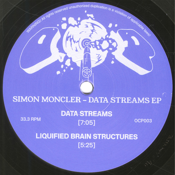 Simon Moncler - Data Streams EP | OCP (OCP003) - main