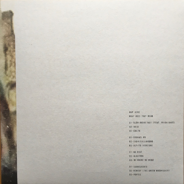 Map.ache - What Does That Mean | Giegling (GIEGLING LP 10) - 2 Map.ache - What Does That Mean | Giegling (GIEGLING LP 10) - 2