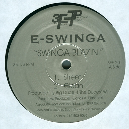 E-Swinga - Swinga Blazini | Three Feet From Platinum (3FF-201) - main E-Swinga - Swinga Blazini | Three Feet From Platinum (3FF-201) - main