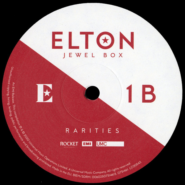 Elton - Jewel Box (Rarities & B-Sides) | Rocket Entertainment (0731460) - 14 Elton - Jewel Box (Rarities & B-Sides) | Rocket Entertainment (0731460) - 14