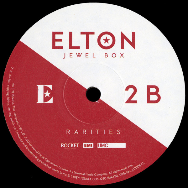 Elton - Jewel Box (Rarities & B-Sides) | Rocket Entertainment (0731460) - 16 Elton - Jewel Box (Rarities & B-Sides) | Rocket Entertainment (0731460) - 16