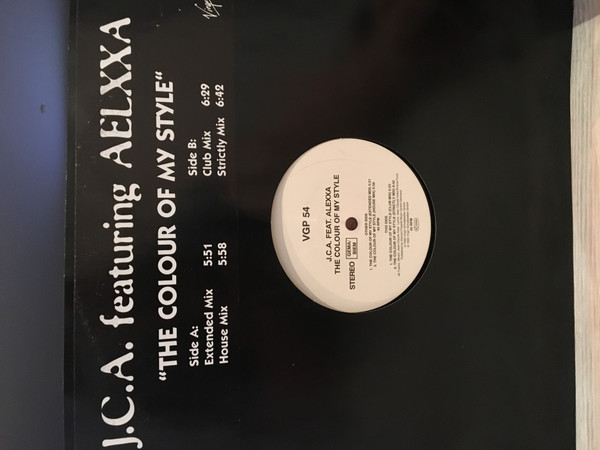 J.C.A. Feat. Alexxa - The Colour Of My Style | Virgin (VGP 54) - main