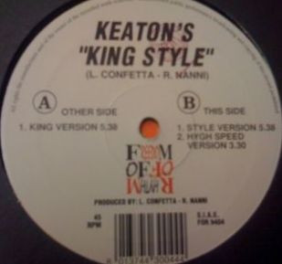 Keaton's - King Style | Freedom Of Rhythm (FOR 9404) - main Keaton's - King Style | Freedom Of Rhythm (FOR 9404) - main
