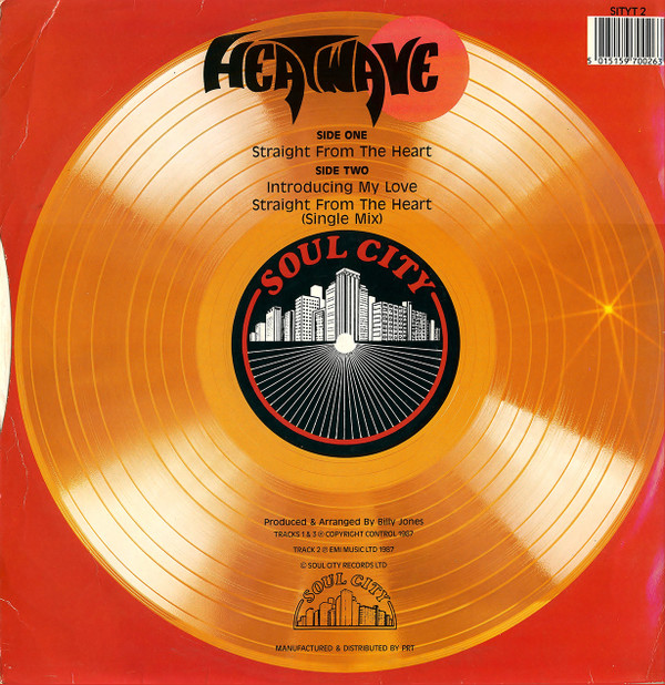 Heatwave - Straight From The Heart | Soul City (SITY T2) - 2