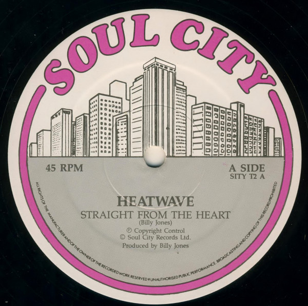 Heatwave - Straight From The Heart | Soul City (SITY T2) - 3