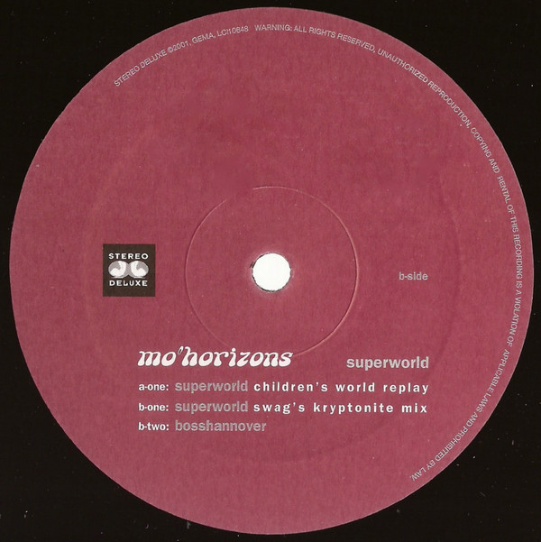 Mo' Horizons - Superworld | Stereo Deluxe (SD 066) - 3 Mo' Horizons - Superworld | Stereo Deluxe (SD 066) - 3
