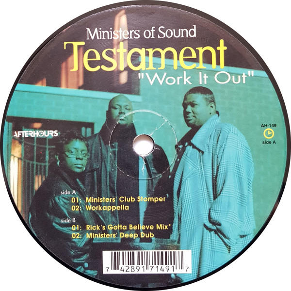 Testament - Work It Out | Afterhours (AH-149) - 2 Testament - Work It Out | Afterhours (AH-149) - 2