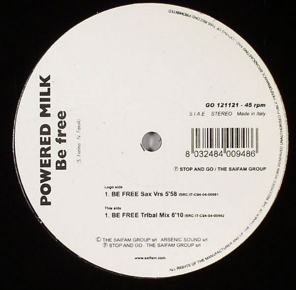 Powered Milk - Be Free | Stop And Go (GO 121121) - main Powered Milk - Be Free | Stop And Go (GO 121121) - main