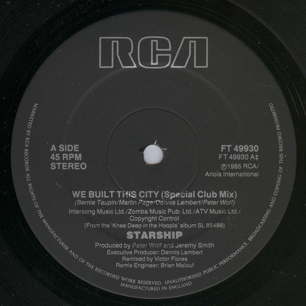 We Built This City