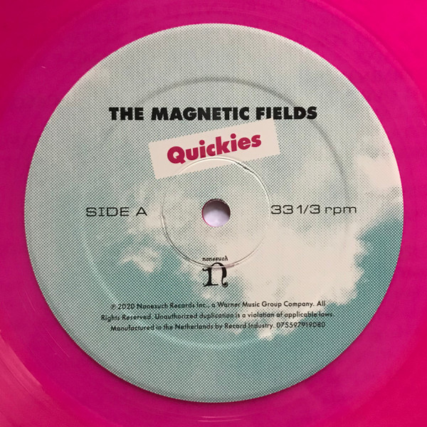 The Magnetic Fields - Quickies LP | Nonesuch (075597919080) - 3 The Magnetic Fields - Quickies LP | Nonesuch (075597919080) - 3