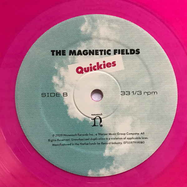 The Magnetic Fields - Quickies LP | Nonesuch (075597919080) - 4 The Magnetic Fields - Quickies LP | Nonesuch (075597919080) - 4