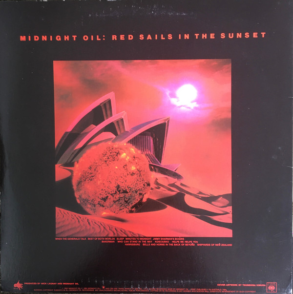 Midnight Oil - Red Sails In The Sunset | CBS (SBP 238027) - 2 Midnight Oil - Red Sails In The Sunset | CBS (SBP 238027) - 2