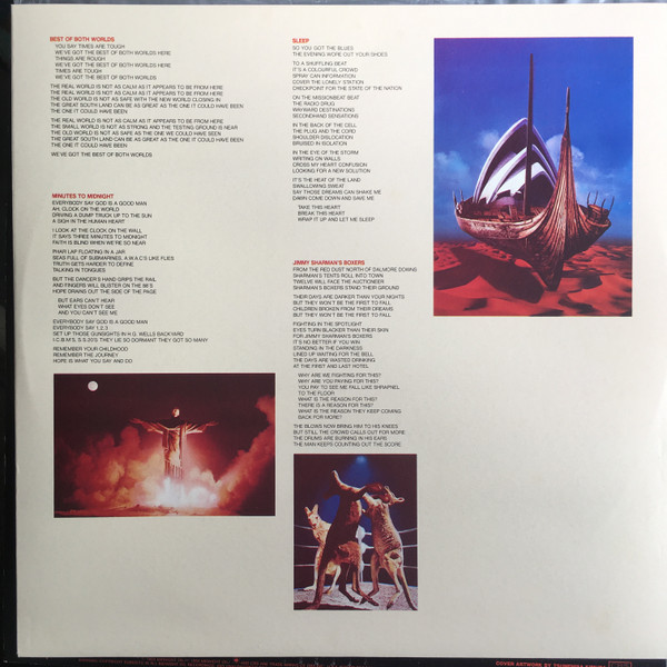 Midnight Oil - Red Sails In The Sunset | CBS (SBP 238027) - 4 Midnight Oil - Red Sails In The Sunset | CBS (SBP 238027) - 4