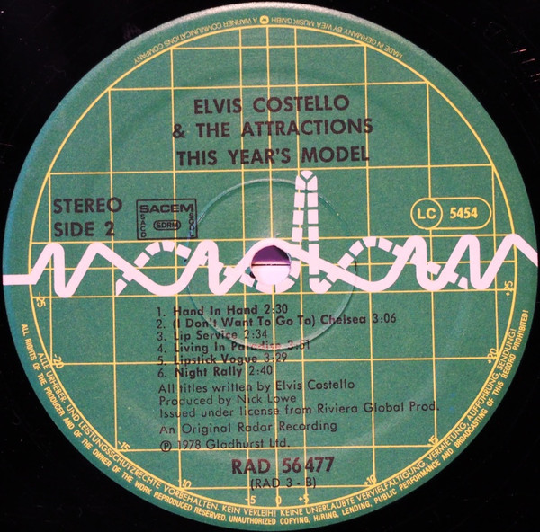 Elvis Costello - This Year's Model | F-Beat (FB 56 477) - 4 Elvis Costello - This Year's Model | F-Beat (FB 56 477) - 4