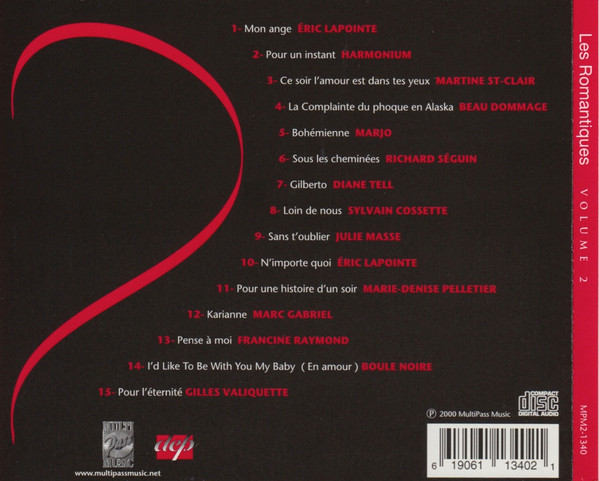 Various - Les Romantiques Volume 2 | Multipass Music (MPM2-1340) - 2 Various - Les Romantiques Volume 2 | Multipass Music (MPM2-1340) - 2