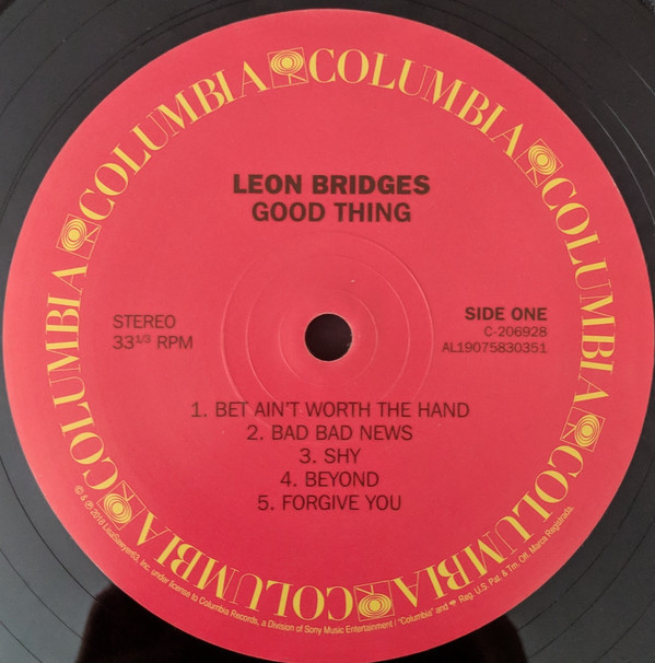 Leon Bridges - Good Thing | Columbia (19075830351) - 3 Leon Bridges - Good Thing | Columbia (19075830351) - 3