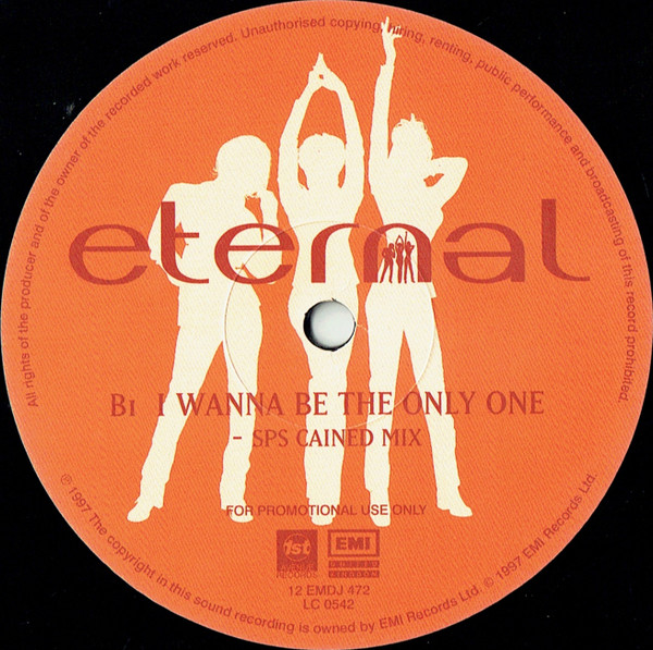 Eternal Featuring BeBe Winans - I Wanna Be The Only One | EMI United Kingdom (12EMDJ 472) - 4 Eternal Featuring BeBe Winans - I Wanna Be The Only One | EMI United Kingdom (12EMDJ 472) - 4