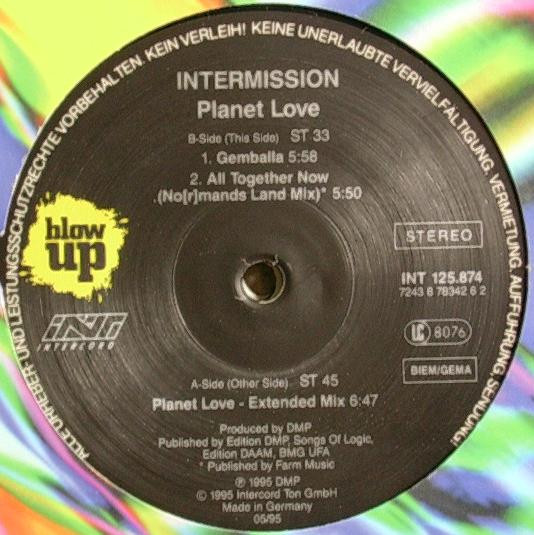 Intermission - Planet Love | Blow Up (7243 8 78342 6 2) - 3 Intermission - Planet Love | Blow Up (7243 8 78342 6 2) - 3