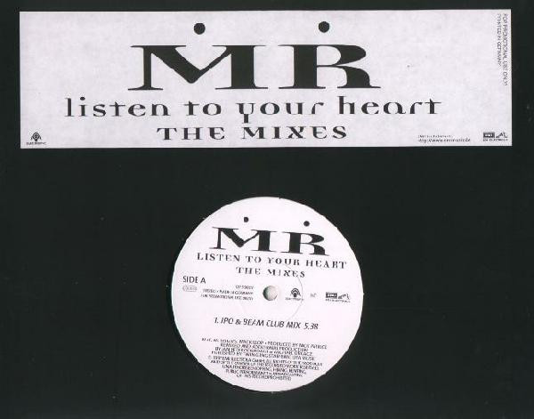 ṀṘ - Listen To Your Heart (The Mixes) | EMI Electrola (12P 519807)