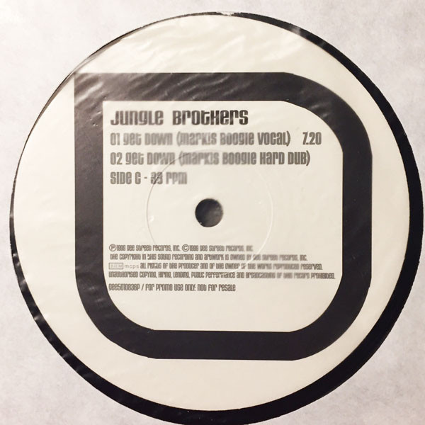Jungle Brothers - Get Down | Gee Street (GEE 50100836 P) - 4 Jungle Brothers - Get Down | Gee Street (GEE 50100836 P) - 4