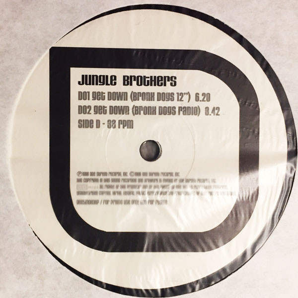 Jungle Brothers - Get Down | Gee Street (GEE 50100836 P) - 5 Jungle Brothers - Get Down | Gee Street (GEE 50100836 P) - 5